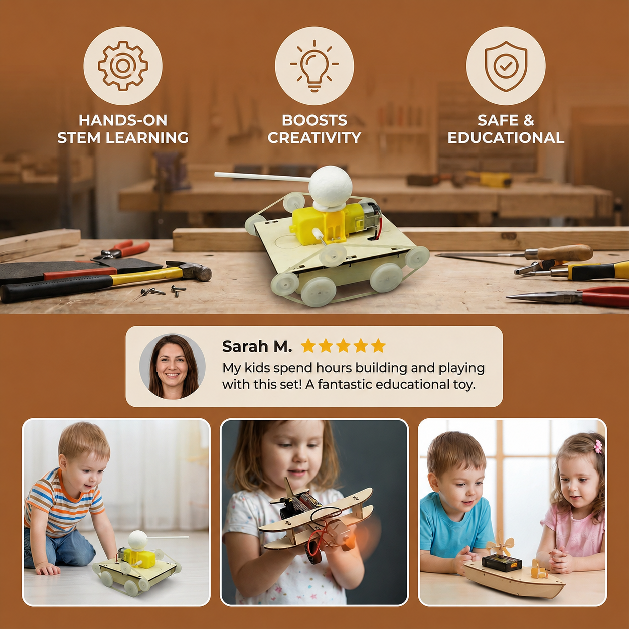 Creative Building Set Science Toy – Learning Made Fun!
