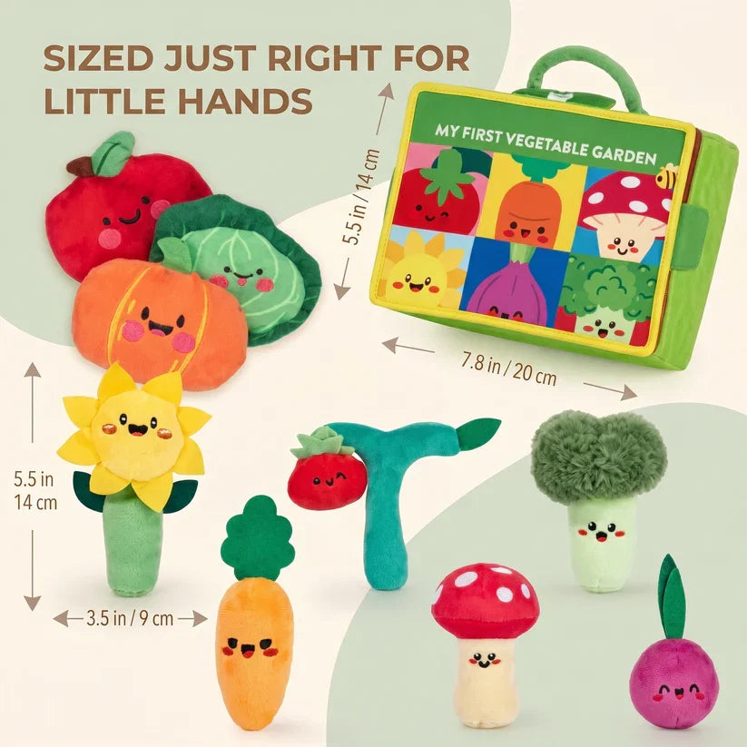 Plush Vegetable Garden Set