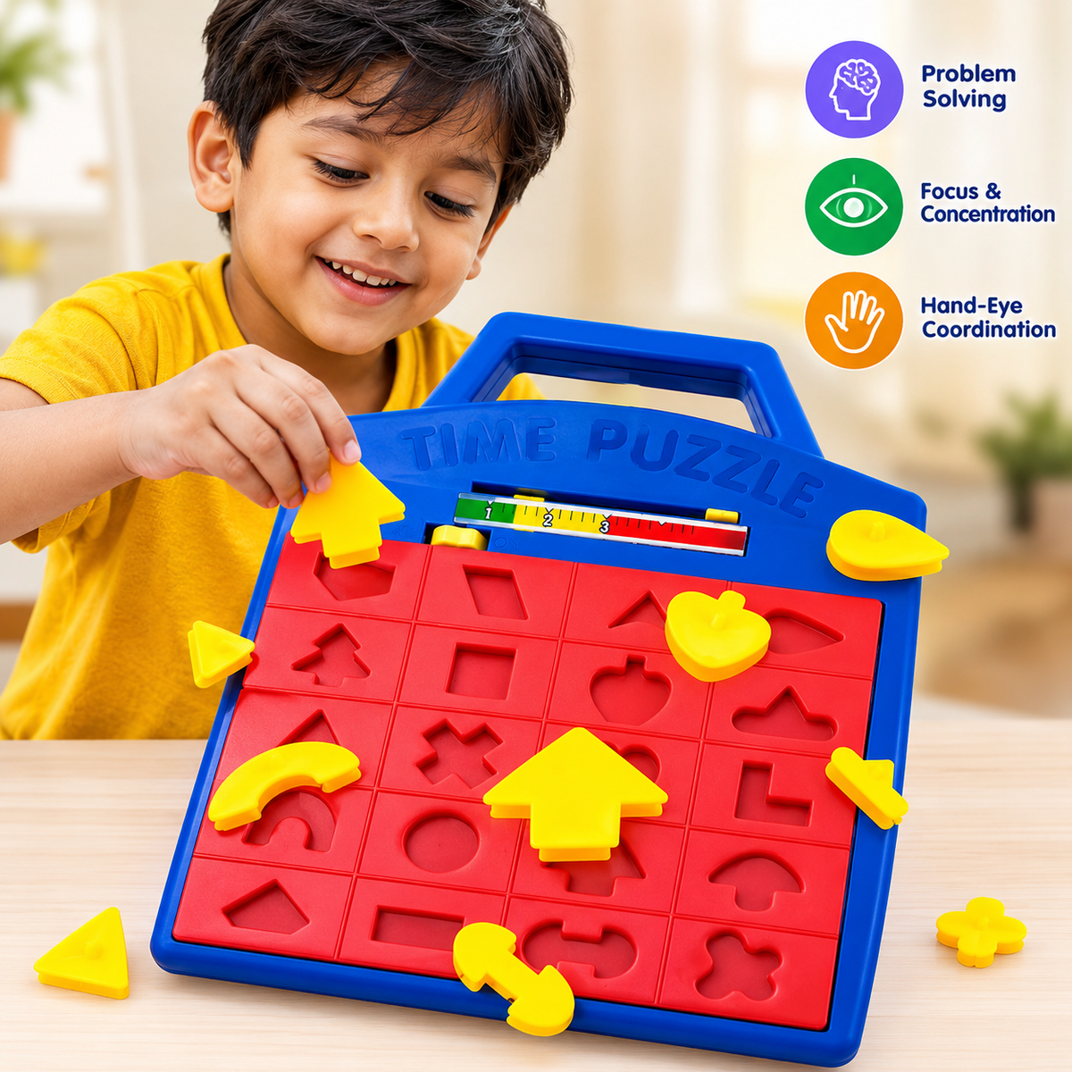 Shape Match Pop-Up Puzzle Game