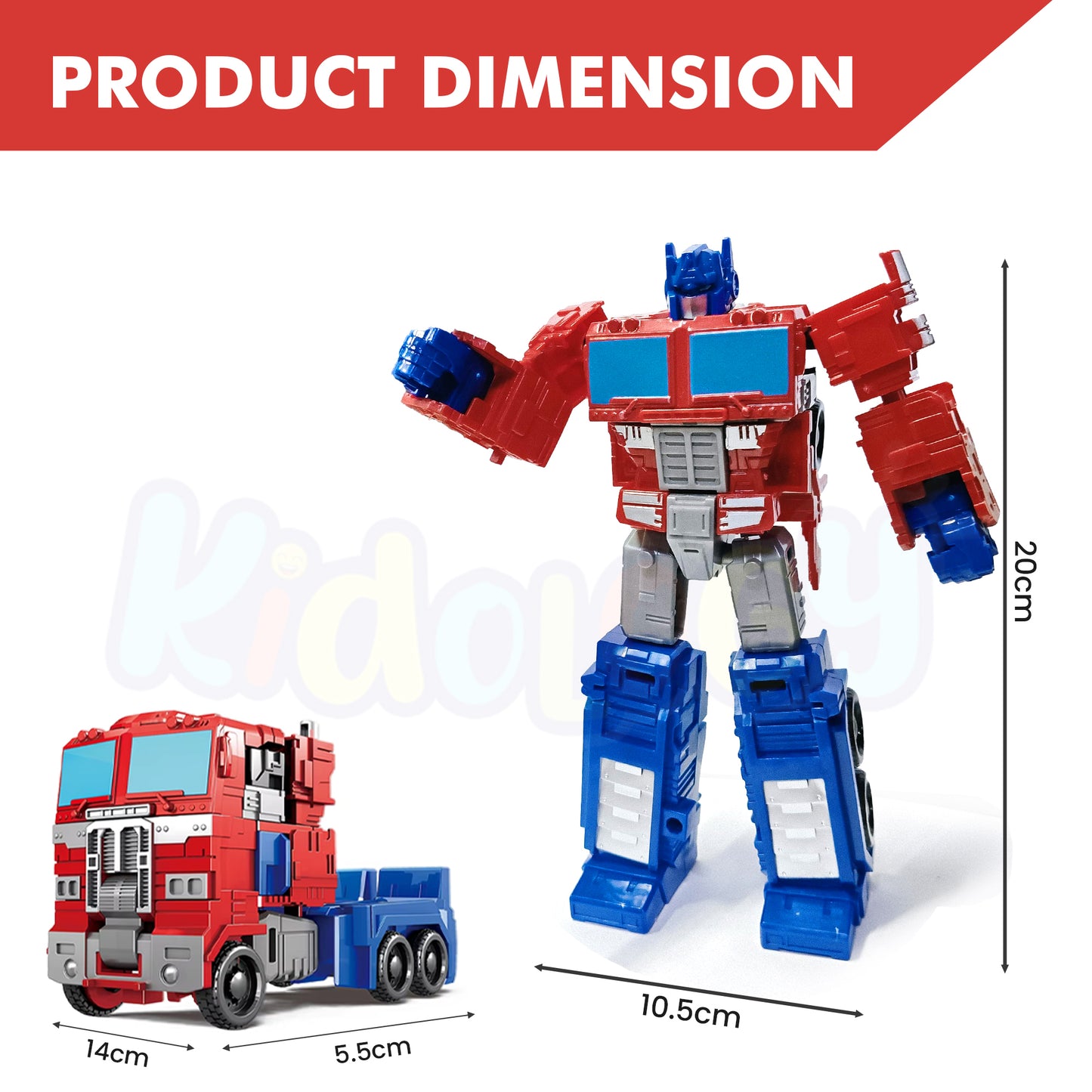 Prime Robot Truck Transformer Toy
