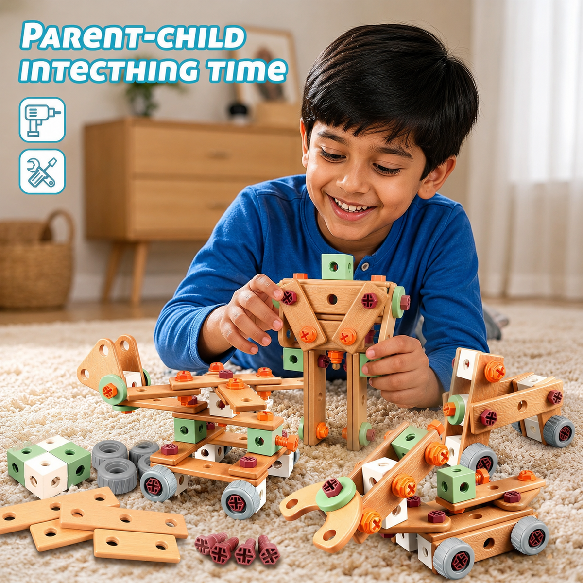 Creative Construction Tool Set - 158-Piece