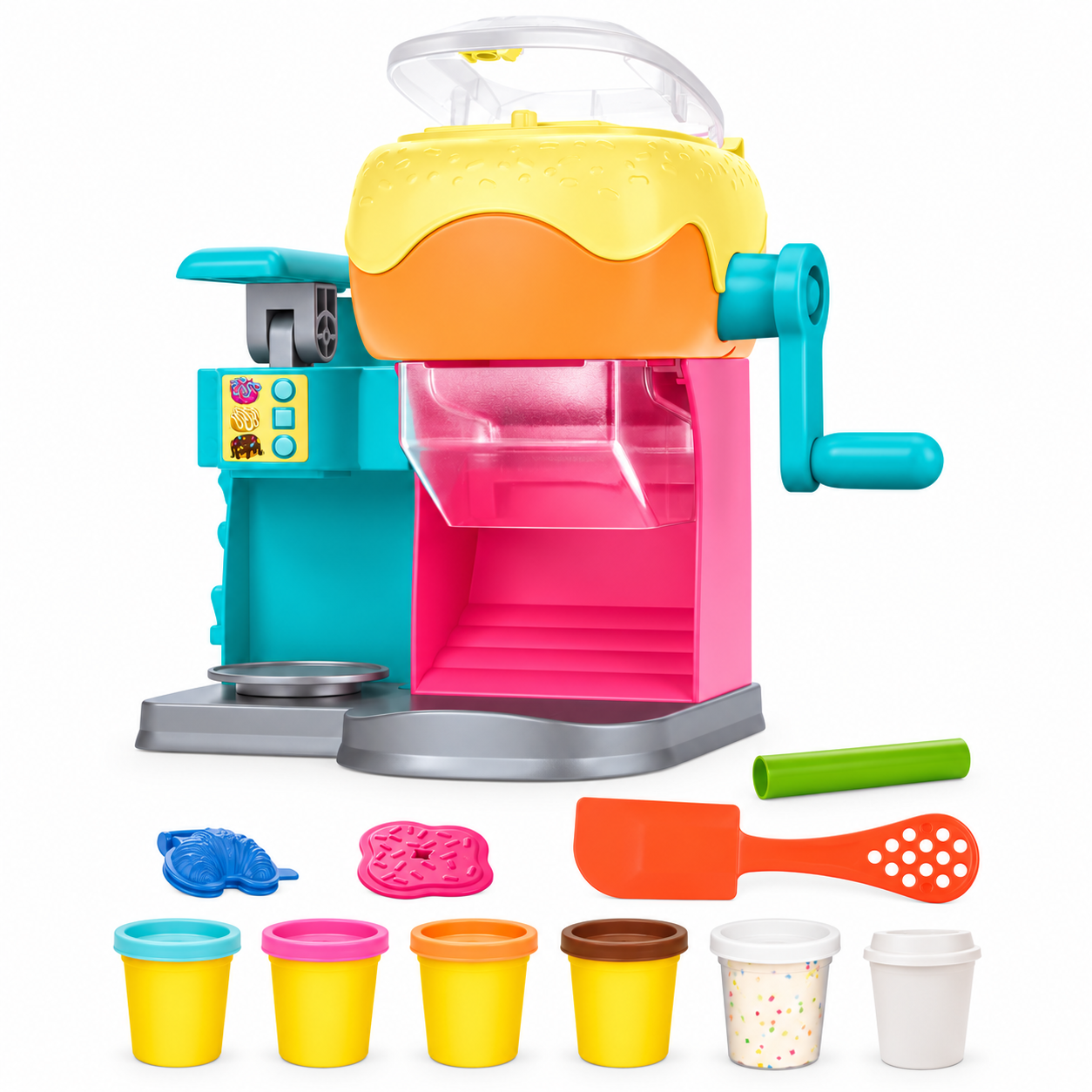 Donut Shop Playset – Shape, Decorate & Serve Sweet Creations