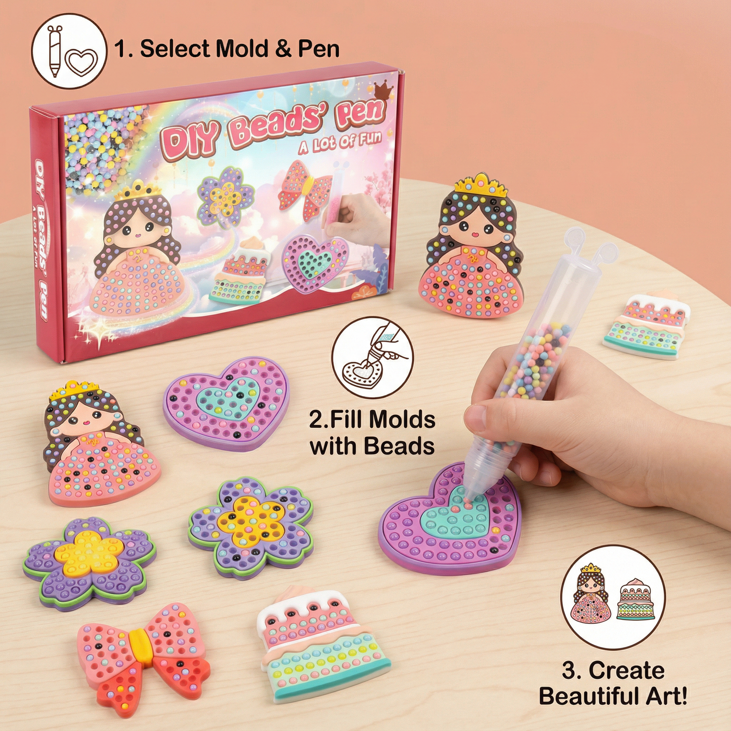 DIY Dot Bead Art Kit