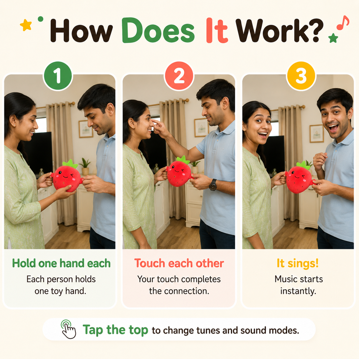 Happy Singing Musical Sensory Toy