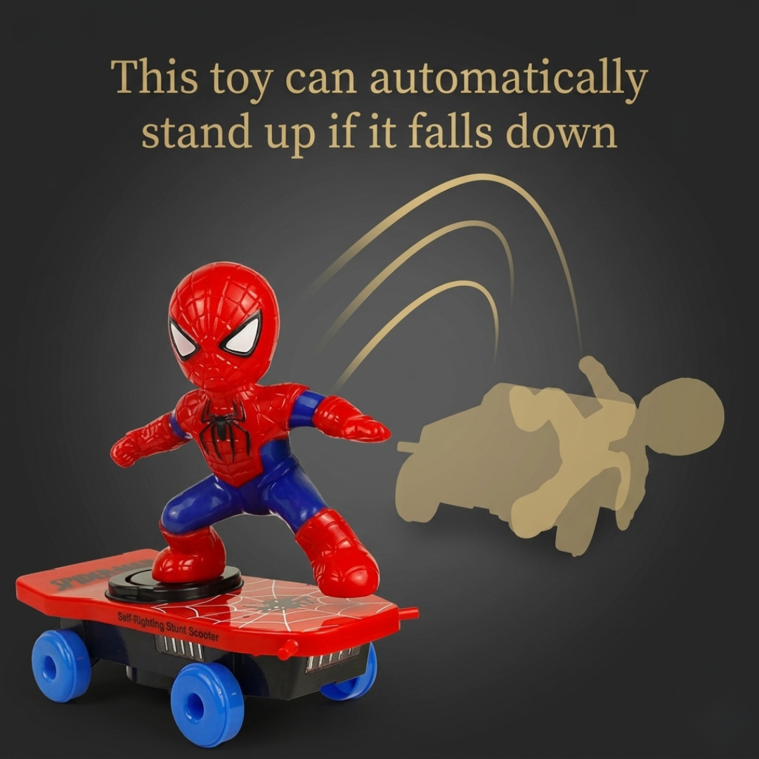 Spider-Man Stunt Scooter & Skateboard