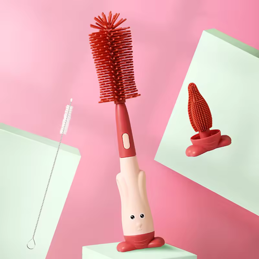 Portable Multifunctional Baby Bottle Brush