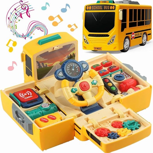 School Bus Driving Adventure Toy
