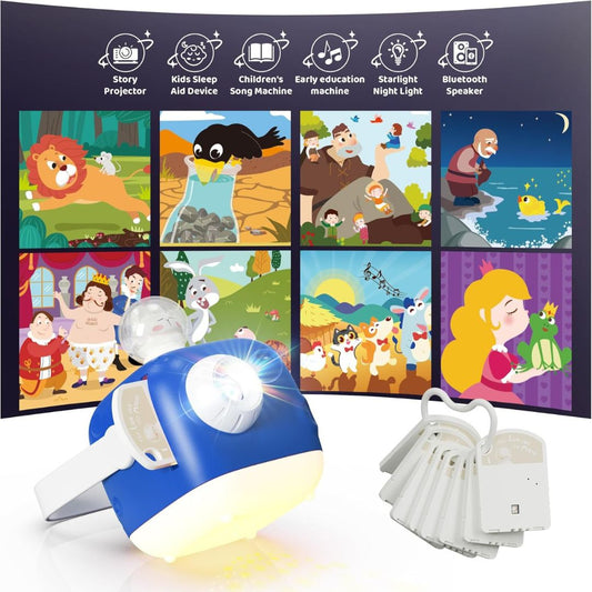 Bluetooth Storybook Projector & Nightlight for Kids