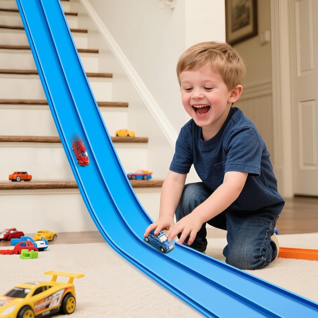 15 ft Flexible Double-Sided Racetrack Toy