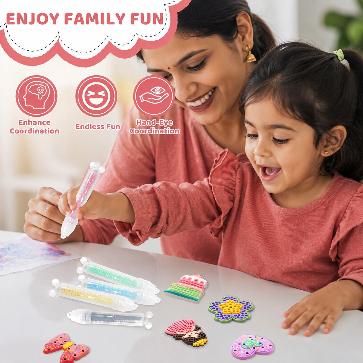 DIY Dot Bead Art Kit