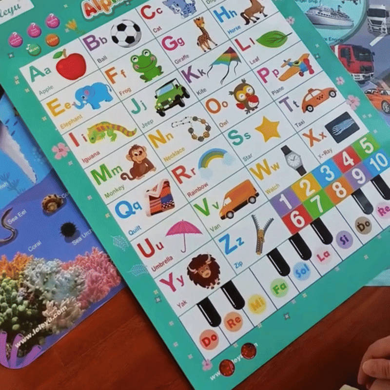 Interactive Talking English Learning Board