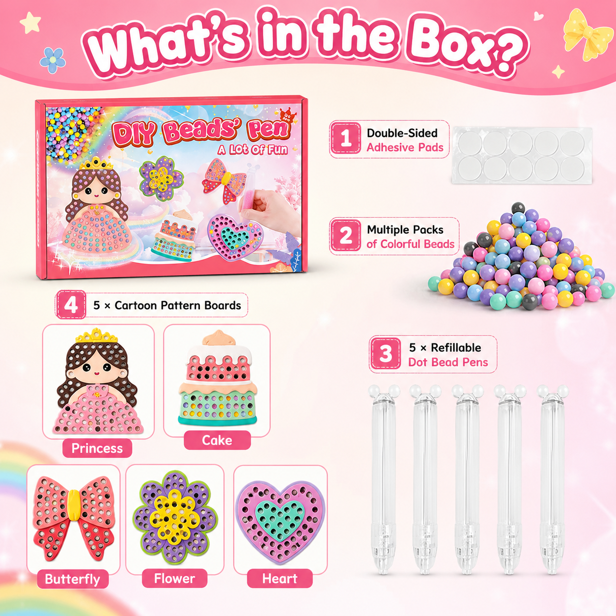 DIY Dot Bead Art Kit