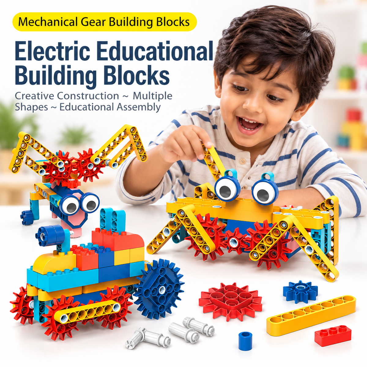 GearWorks Motorized Building Set