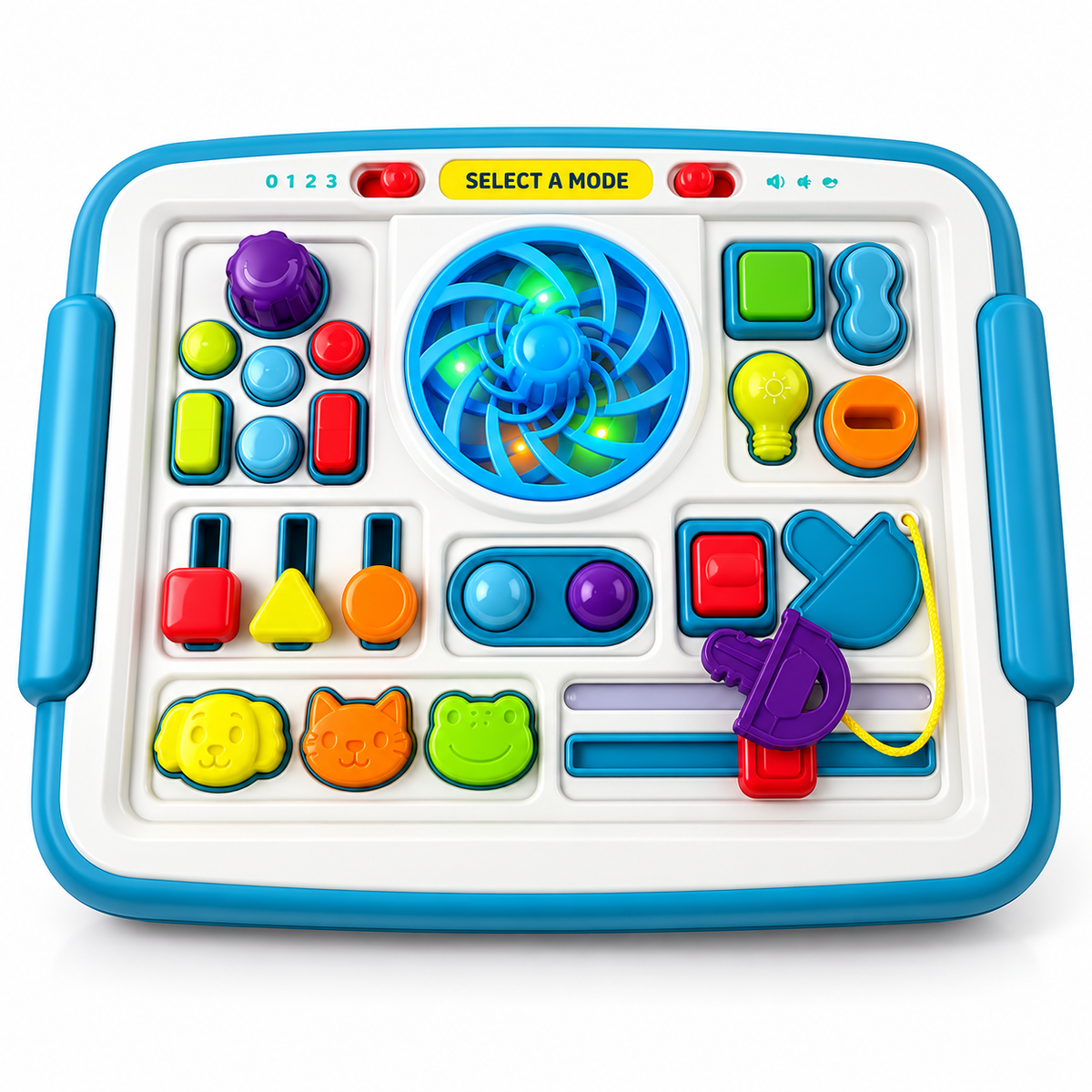 3-in-1 Interactive Lights & Sounds Busy Board