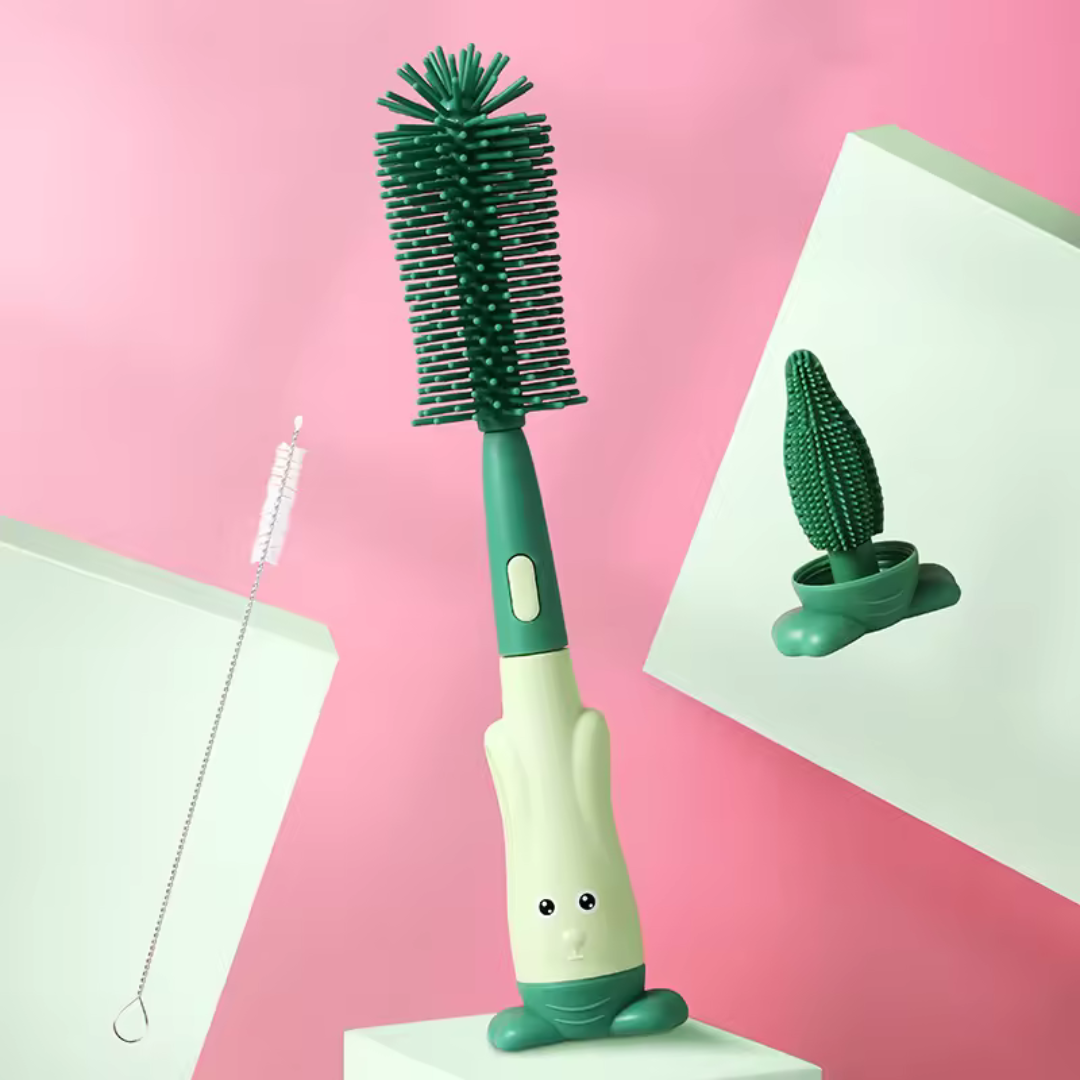 Portable Multifunctional Baby Bottle Brush