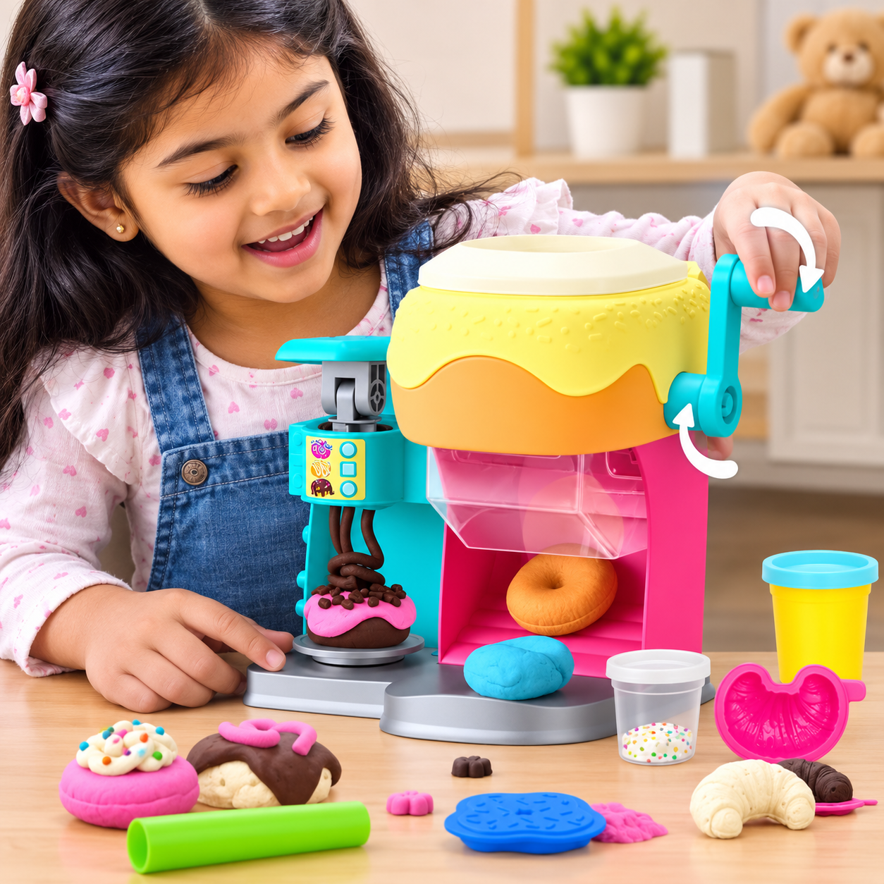 Donut Shop Playset – Shape, Decorate & Serve Sweet Creations