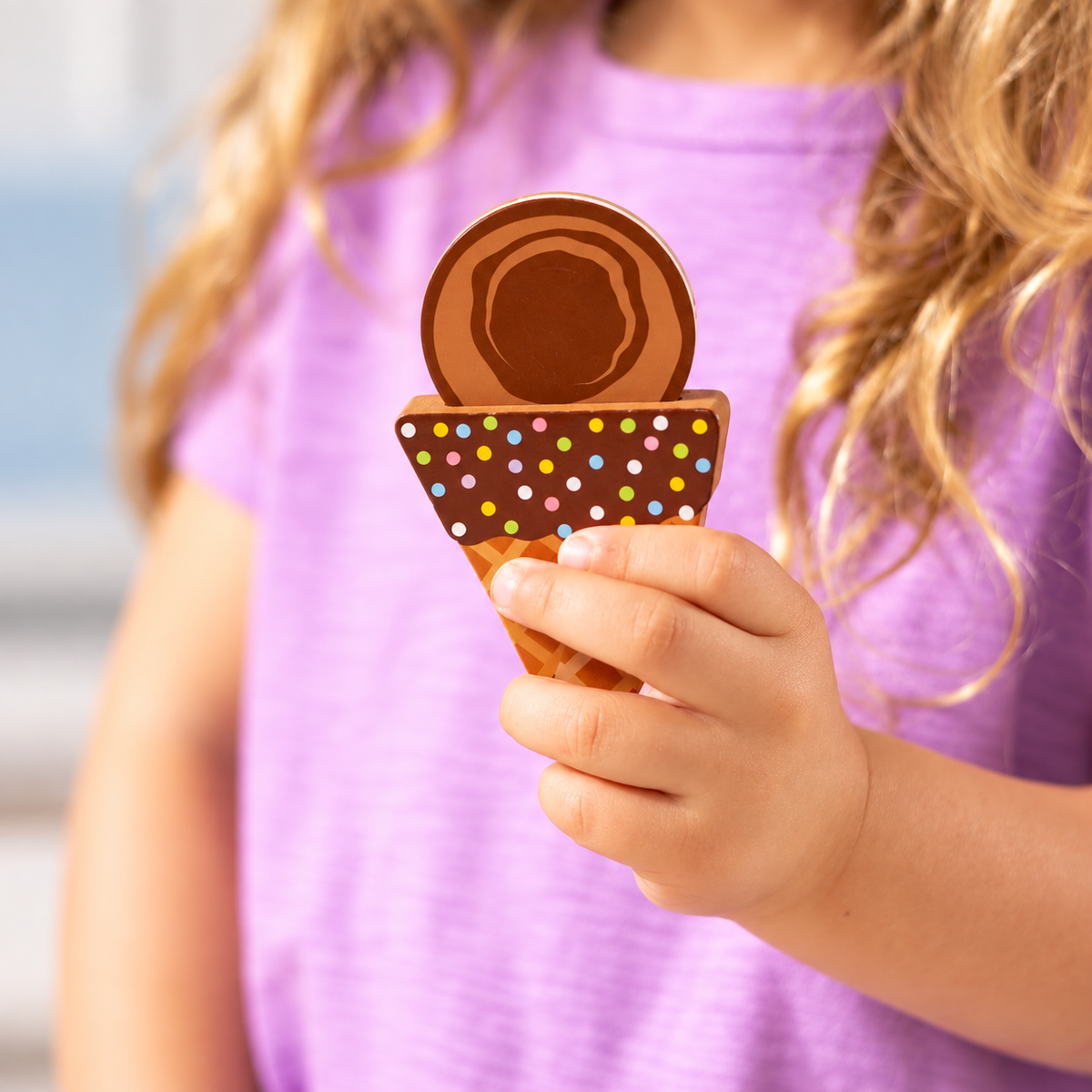 Magnetic Ice Cream Puzzle & Pretend Play Set