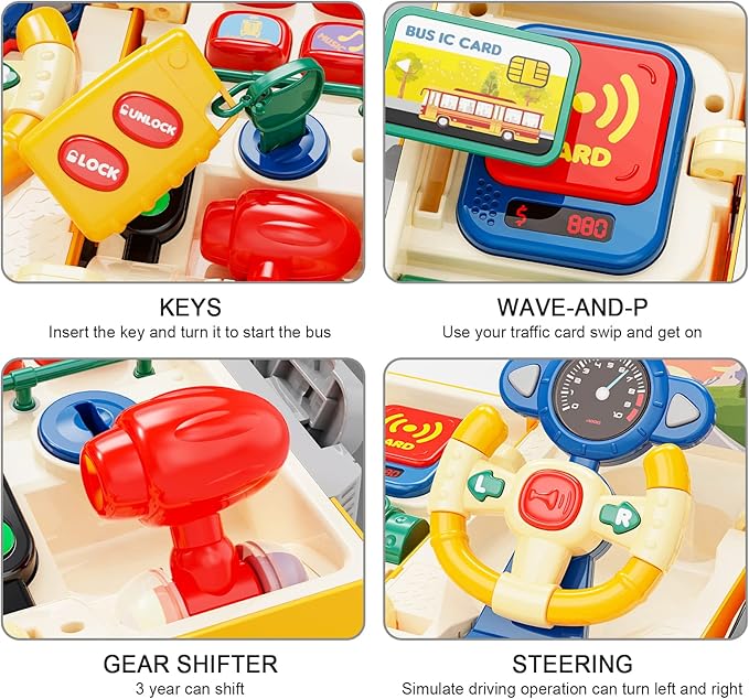 School Bus Driving Adventure Toy