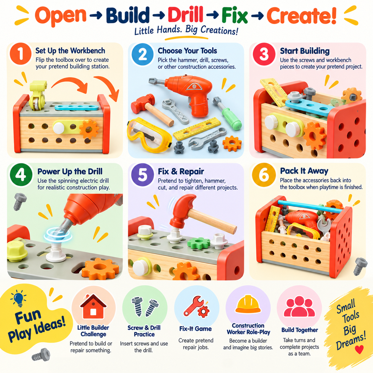 Little Builder Tool Workshop