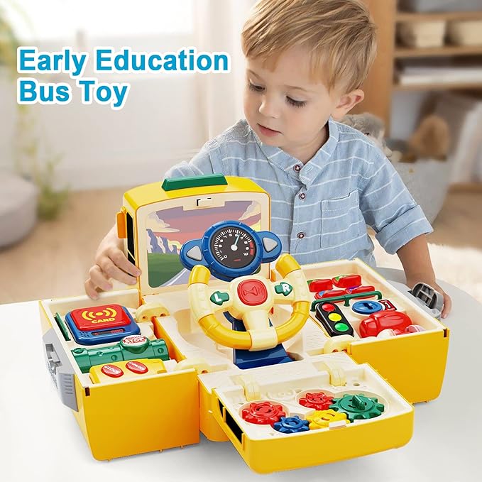 School Bus Driving Adventure Toy