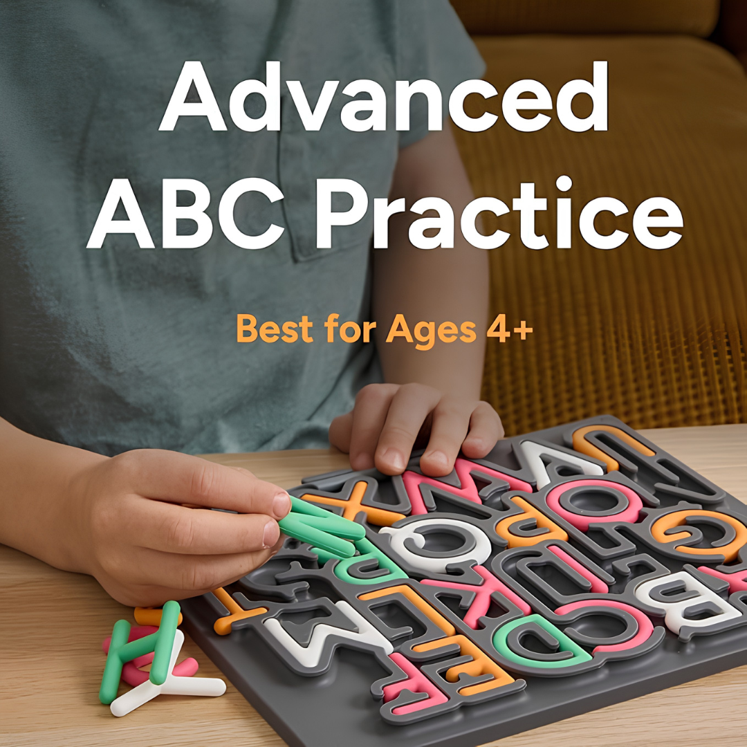 Advanced ABC Tracing Puzzle Board