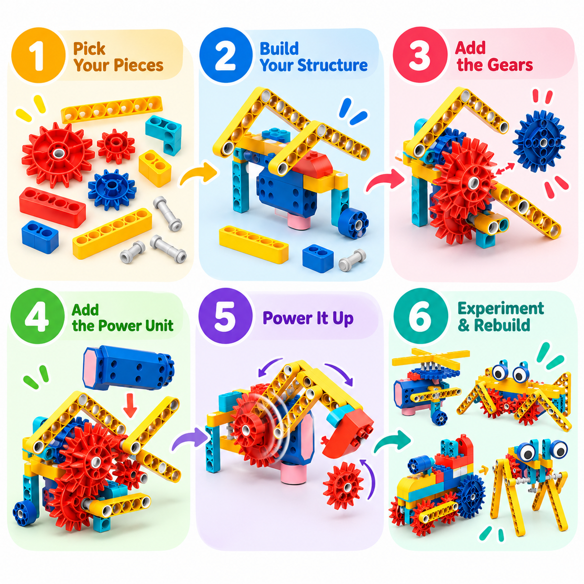 GearWorks Motorized Building Set