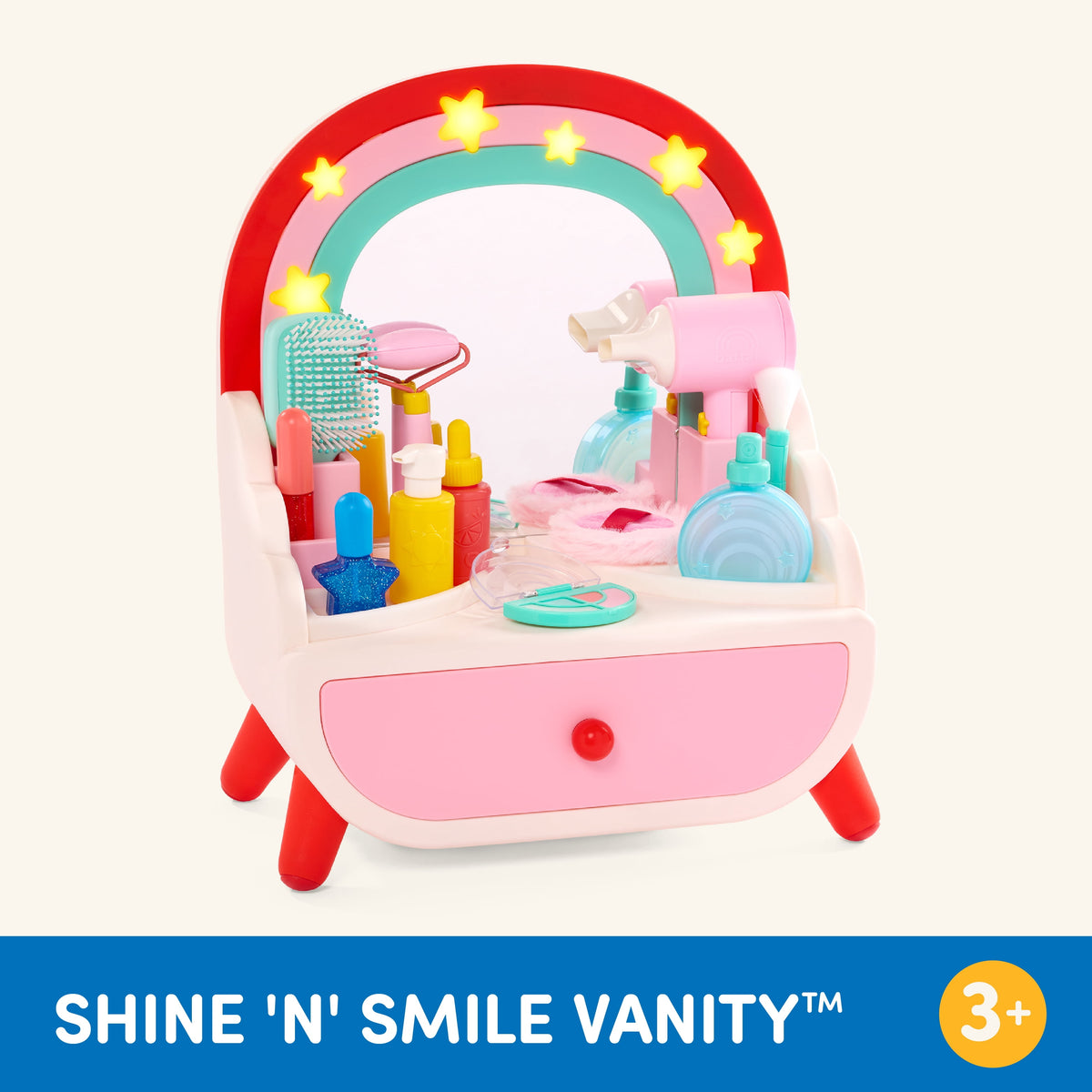 Light-Up Pretend Beauty Vanity Playset