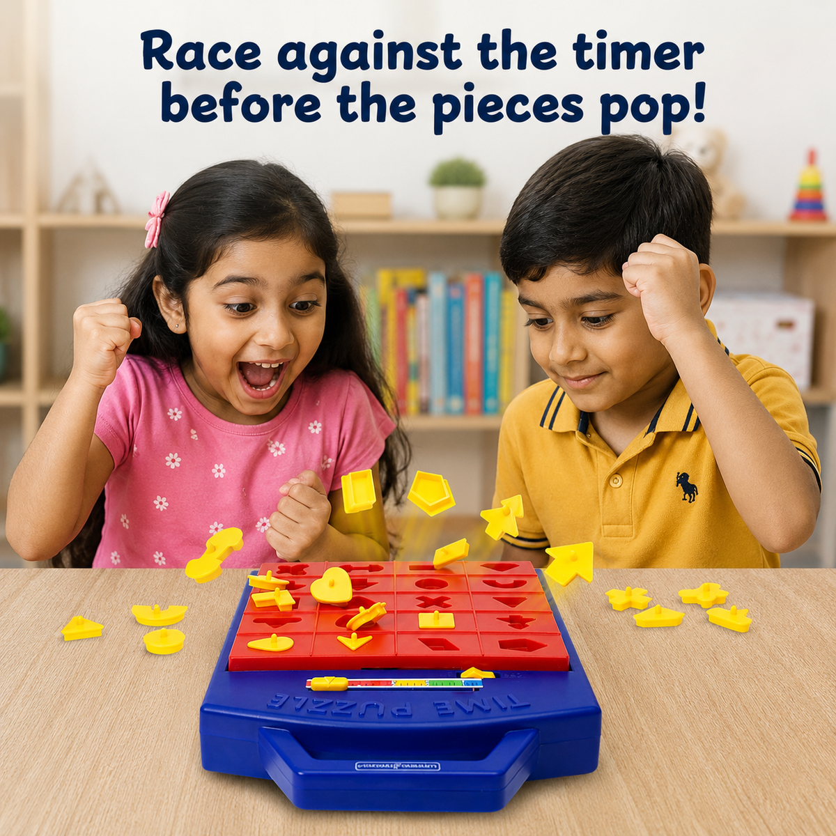 Shape Match Pop-Up Puzzle Game