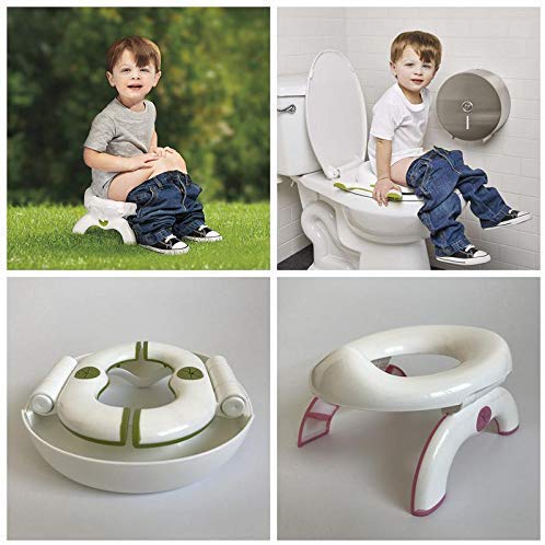 2-in-1 Go Potty Baby Toilet Seat for Outdoor Travel