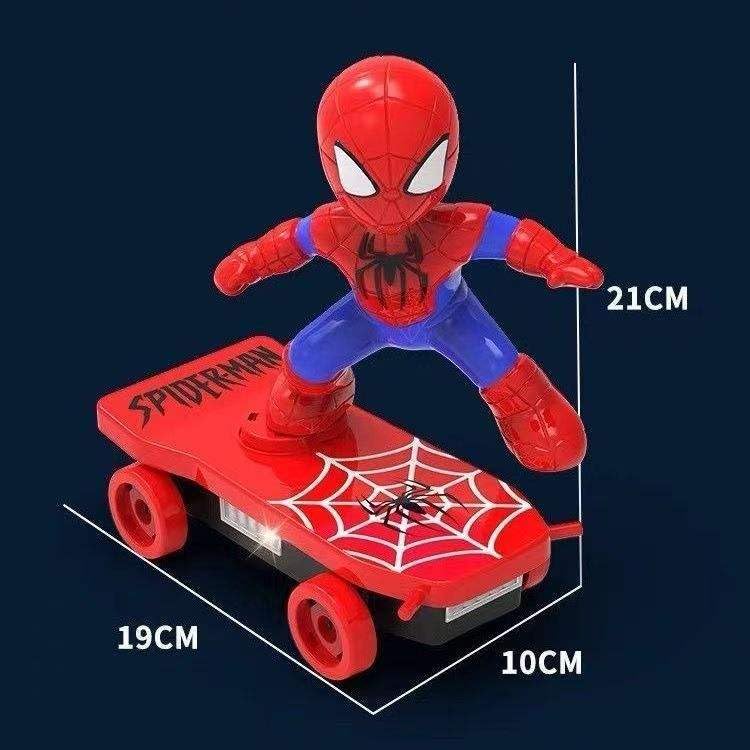 Spider-Man Stunt Scooter & Skateboard