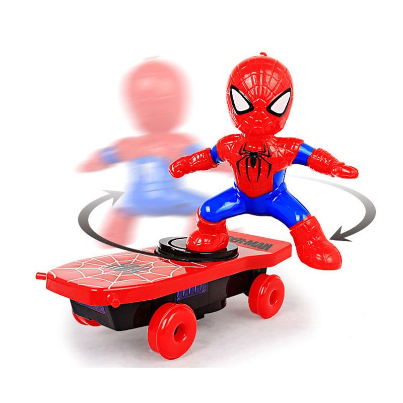 Spider-Man Stunt Scooter & Skateboard