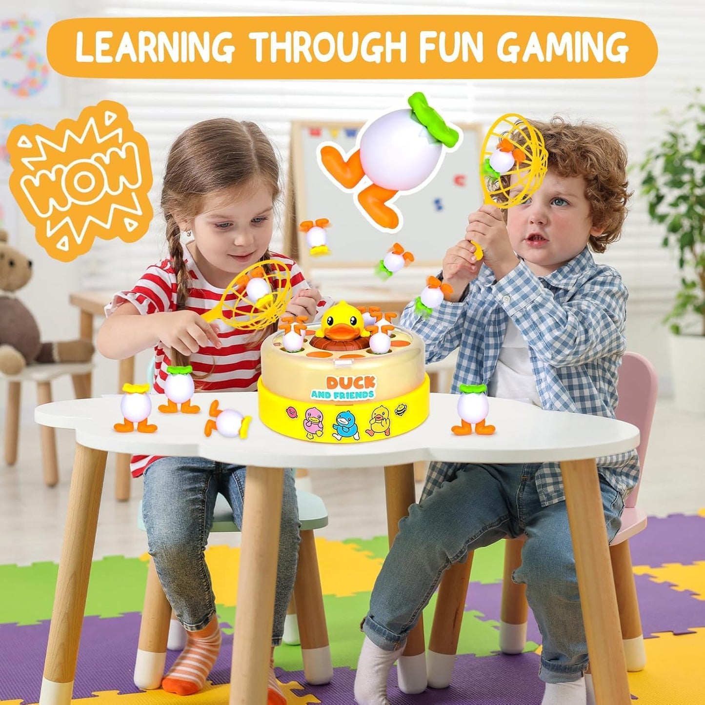 Electric Duck Jumping Game