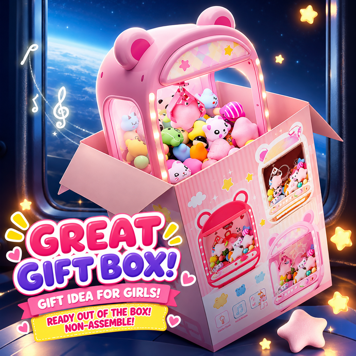 Mini Claw Machine Arcade Game