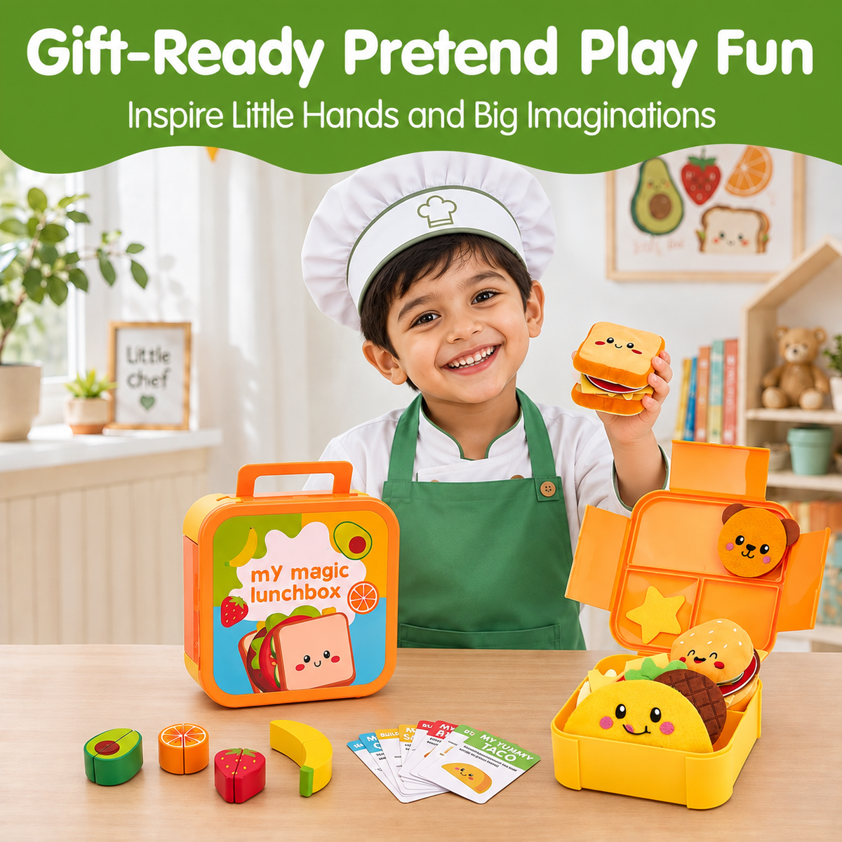 Mini Chef Lunchbox Food Set
