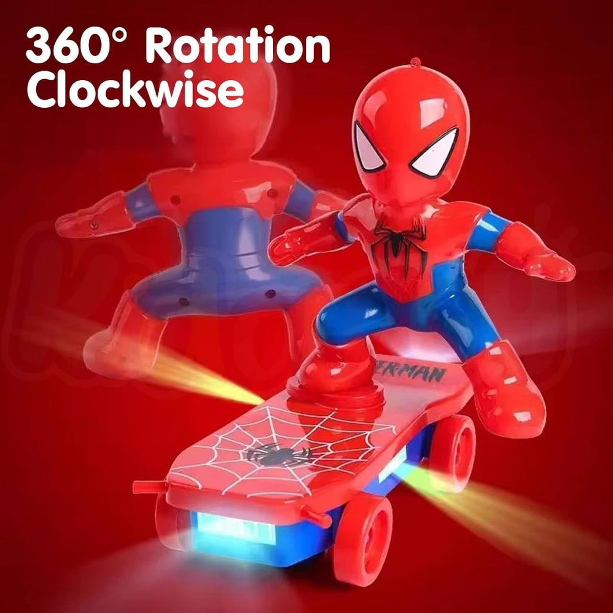 Spider-Man Stunt Scooter & Skateboard