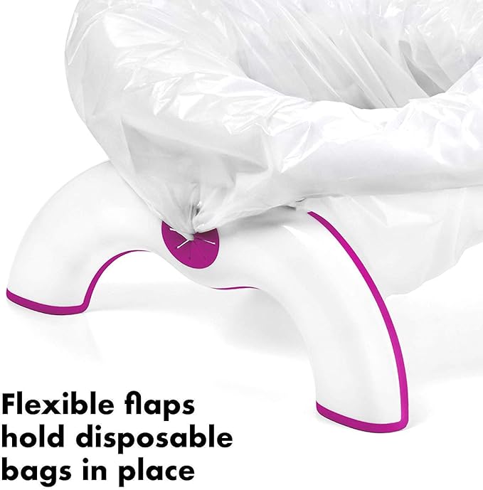 2-in-1 Go Potty Baby Toilet Seat for Outdoor Travel