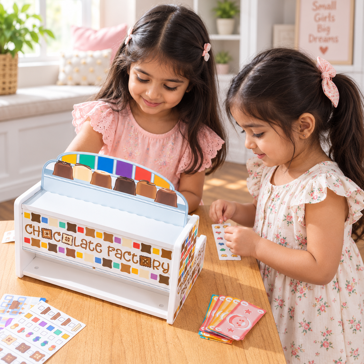 Wooden Chocolate Factory Pretend Play Set