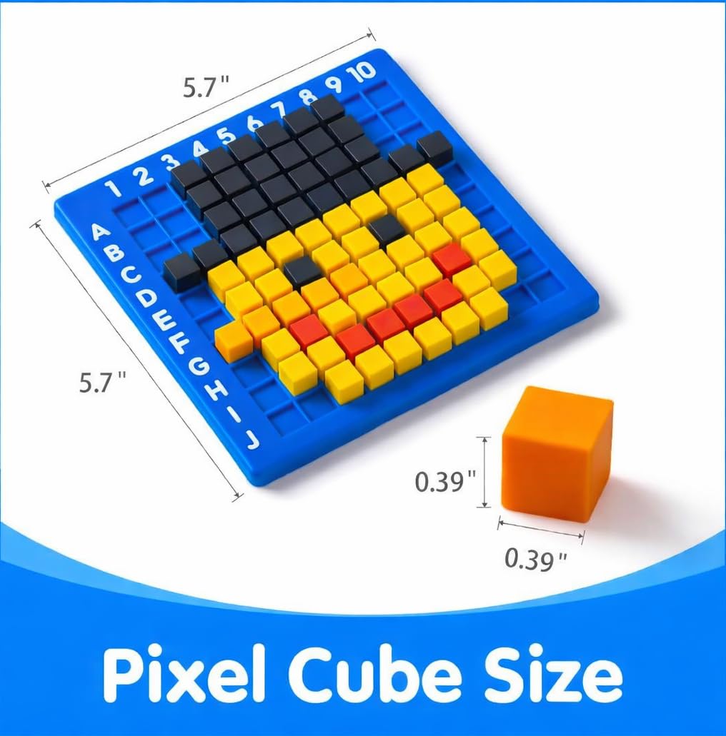 Pixel Art Creator STEM Puzzle Kit for Kids