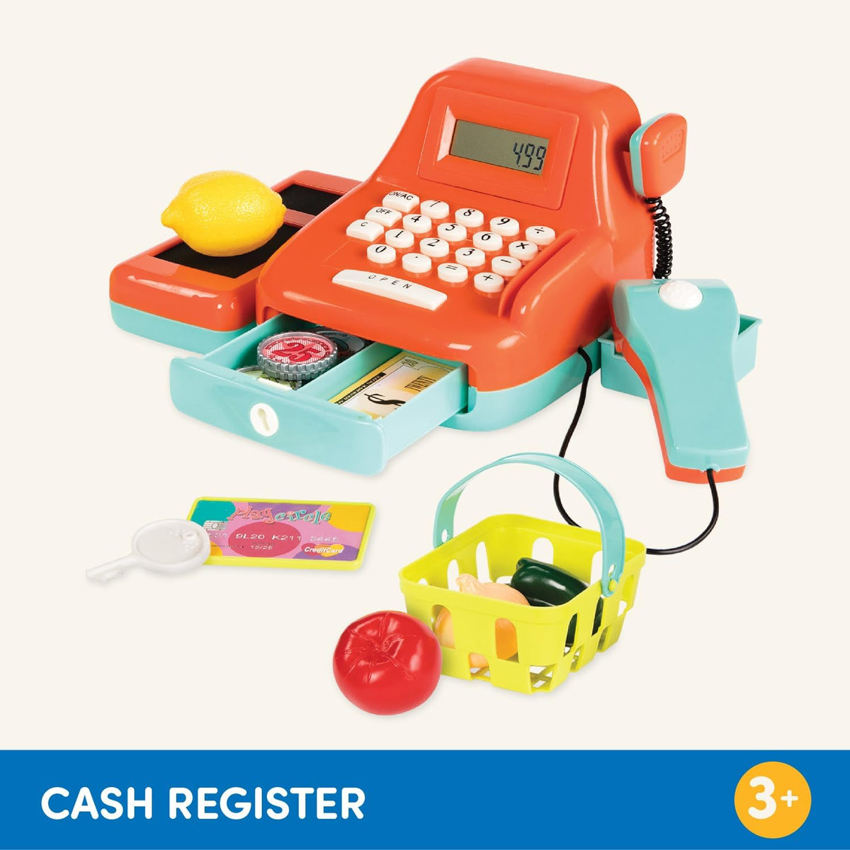 Interactive Pretend Play Cash Register