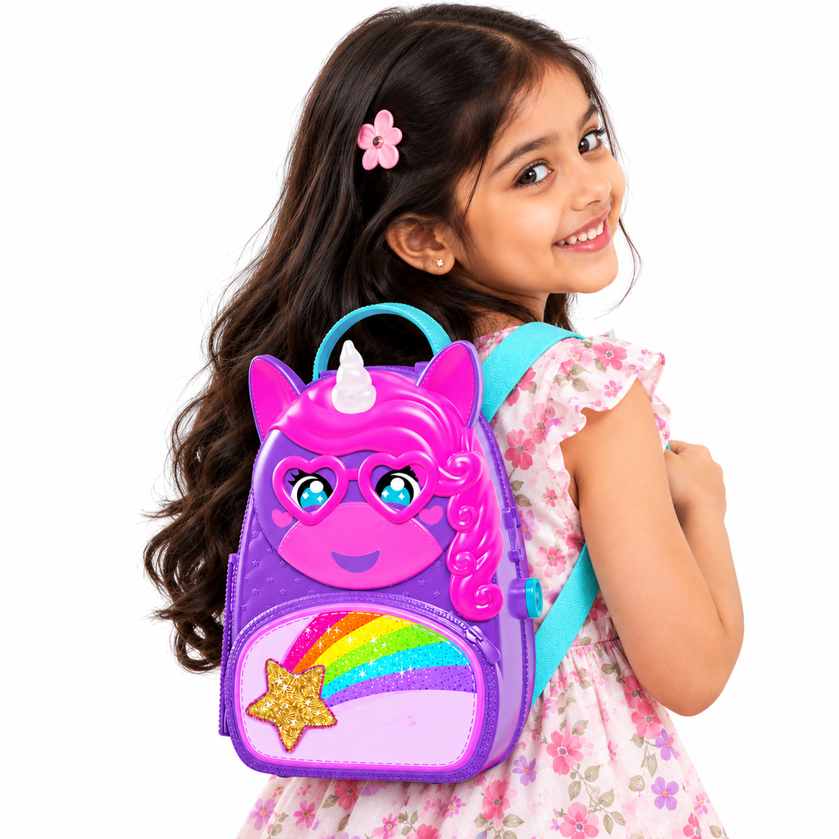 Unicorn Adventure Backpack Playset