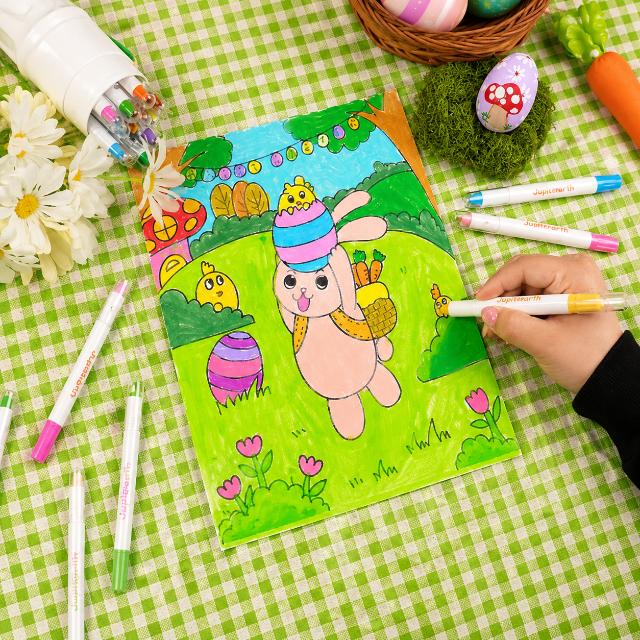 Jumbo Washable Toddler Crayons Set of 36-Colour