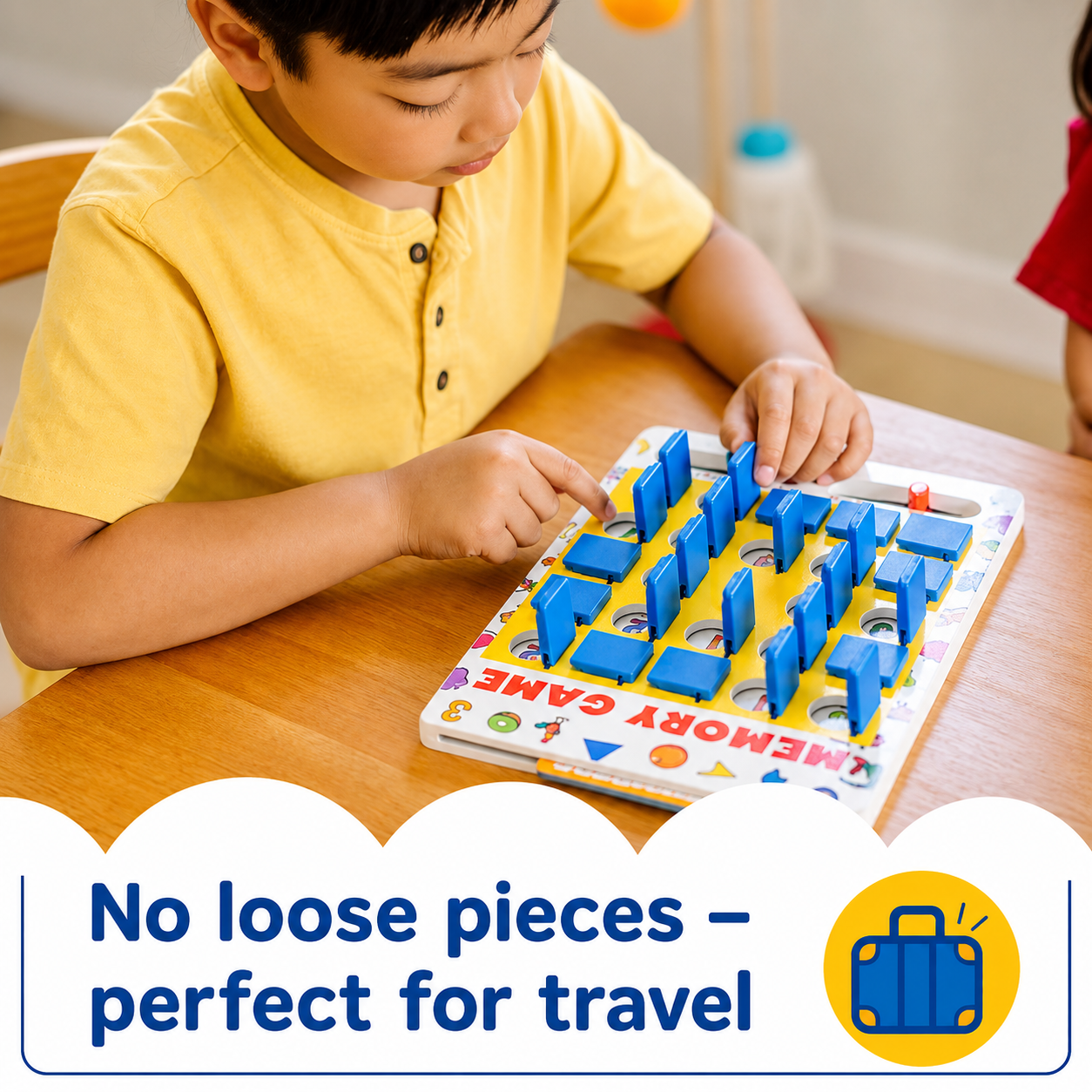 Flip & Match Memory Board Game