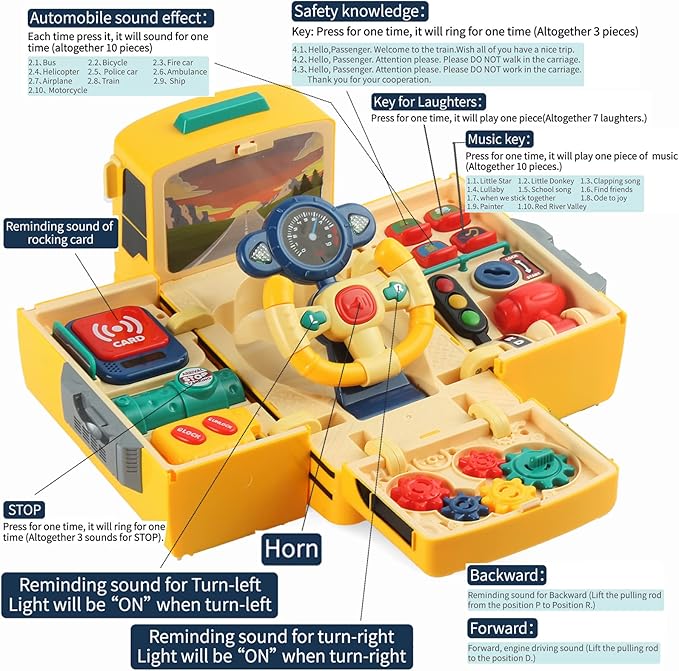 School Bus Driving Adventure Toy