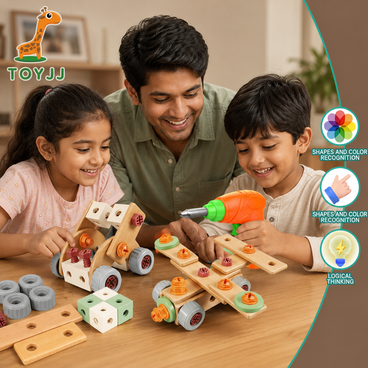 Creative Construction Tool Set - 158-Piece