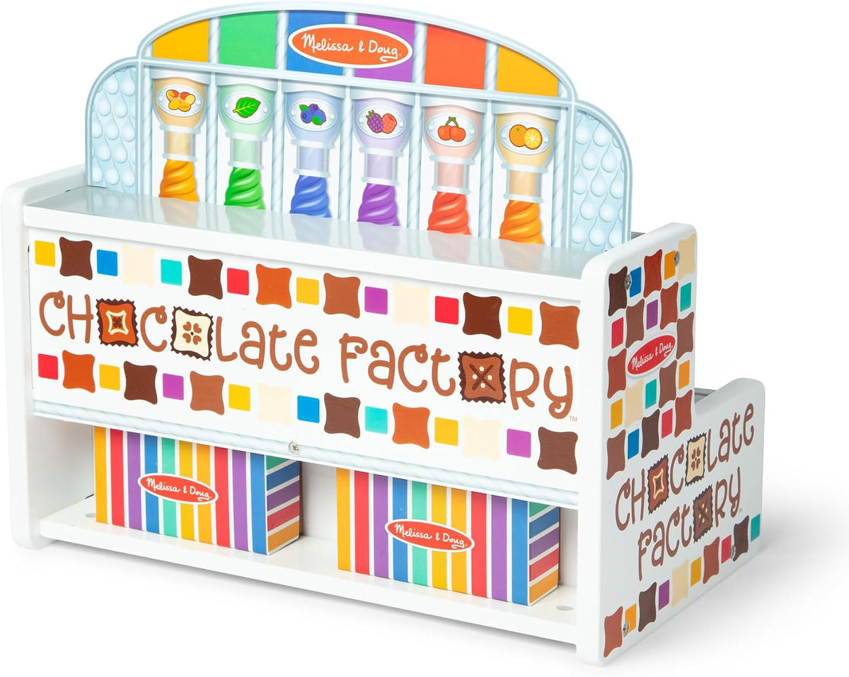Wooden Chocolate Factory Pretend Play Set
