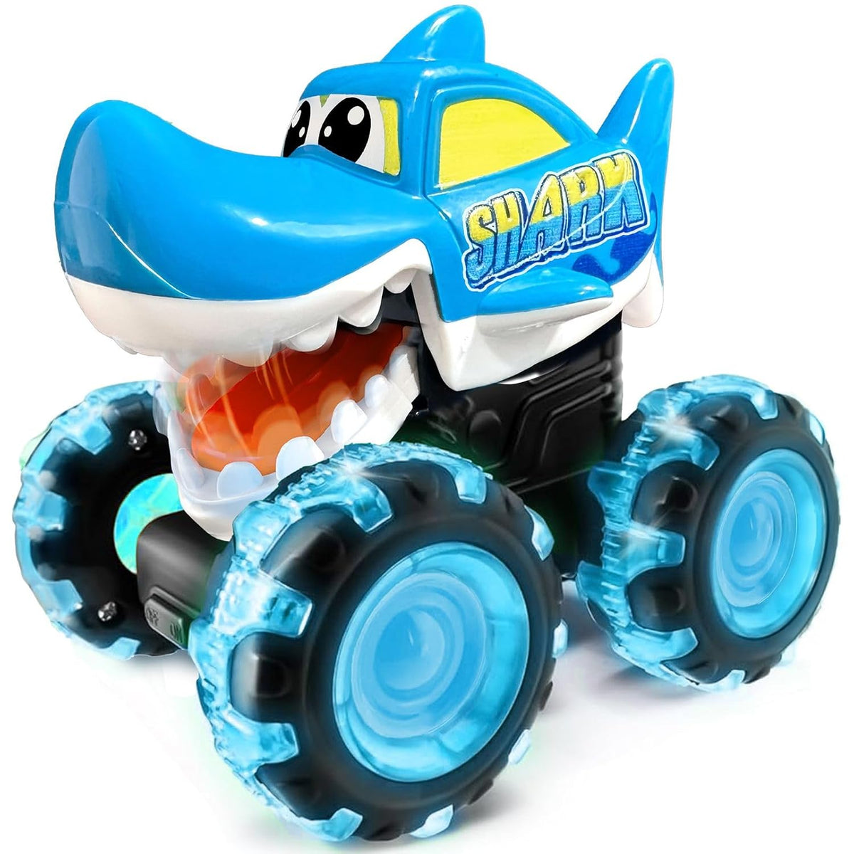 Glowing Monster Big Wheel Toy Car