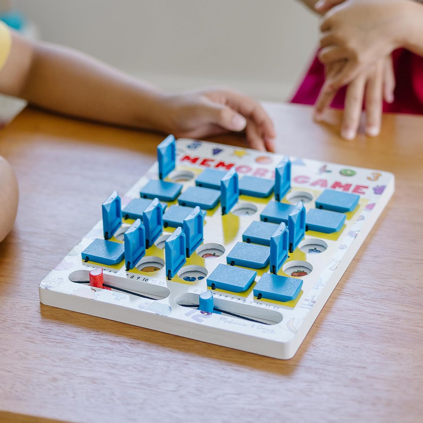 Flip & Match Memory Board Game