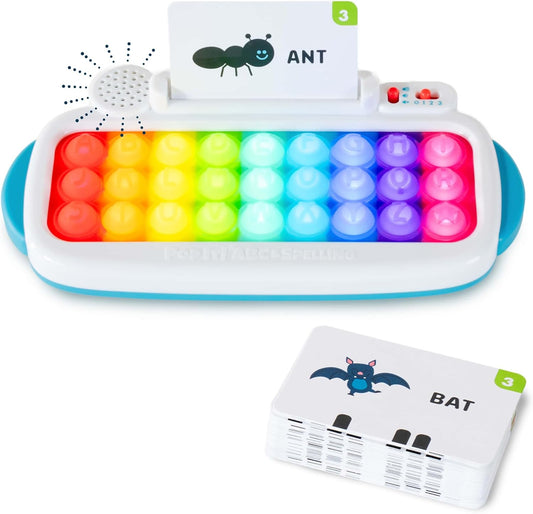 Pop & Learn ABC Spelling Keyboard – Interactive Screen-Free Educational Toy