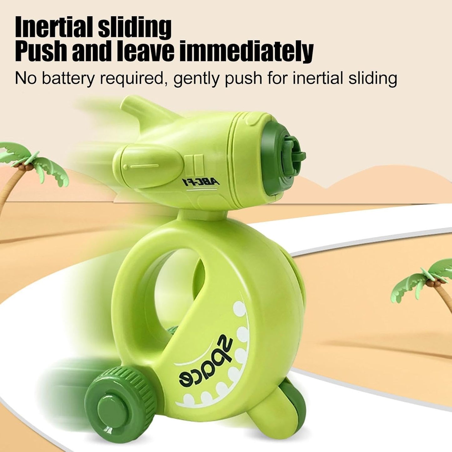 5-in-1 Gyro Whistle Flying Disc Launcher Toy