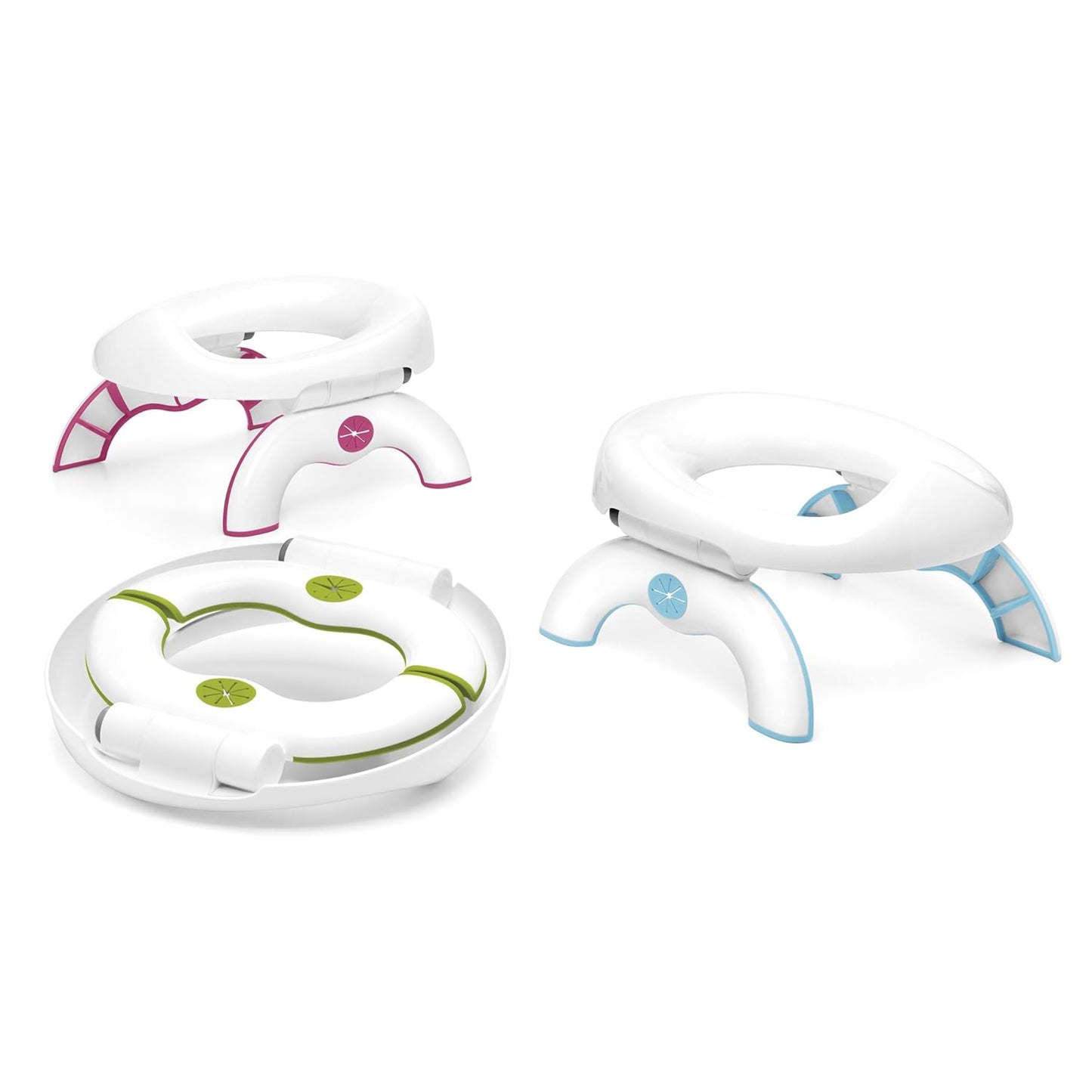 2-in-1 Go Potty Baby Toilet Seat for Outdoor Travel